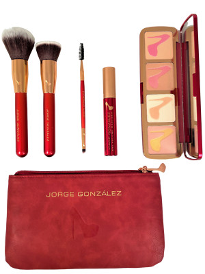 JORGE GONZÁLEZ Beauty Set, Highlighter Selection, Powder, Mascara 