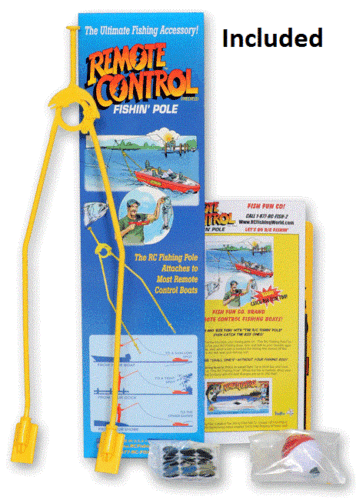 FISH FUN CO. 7000 RC Remote Radio Control Rc Fishing Speed Boat **USA SELLER** - Picture 3 of 10