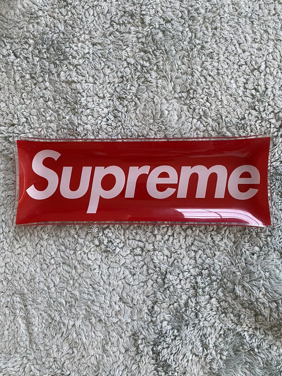 Supreme Box Logo Ashtray Clear Red SS13 100% Authentic | eBay Supreme Box Logo Ashtray Clear Red SS13 100% Authentic | eBay