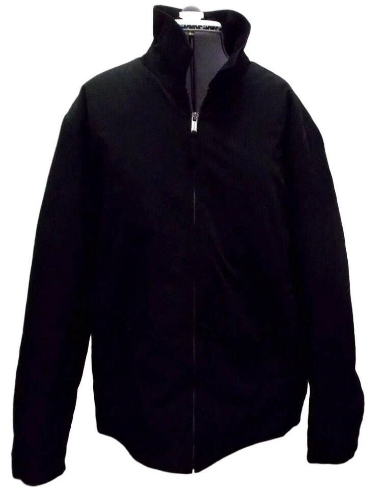 Claiborne Куртка Пальто размер большой черный женщин офис повседневный очень изящный Z1 - Изображение 2 из 4