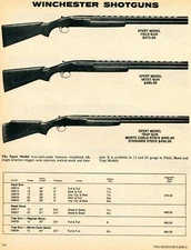 1977 Print Ad of Winchester Xpert Model Trap Skeet & Field Gun Shotgun