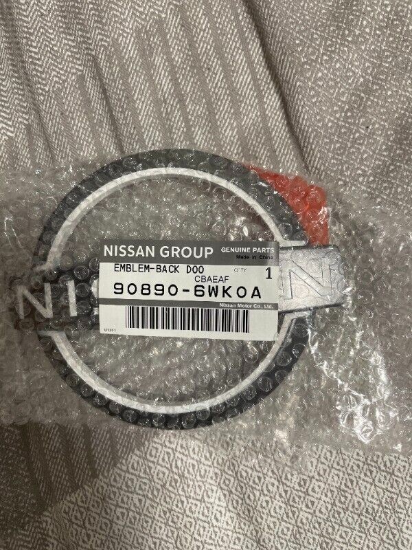 Nissan Genuine Newer Design EMBLEM For LEAF ZE1 90890-6WK0A