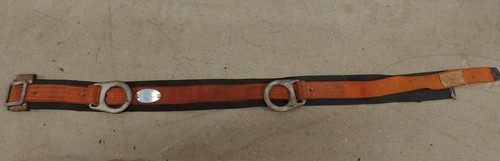 Vintage Klein Buhrke Climbers Safety Belt 1973 Model 5447 Serial# 301287. J7