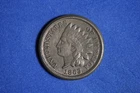 Estate Find 1863 Indian Head Cent!! #K53522