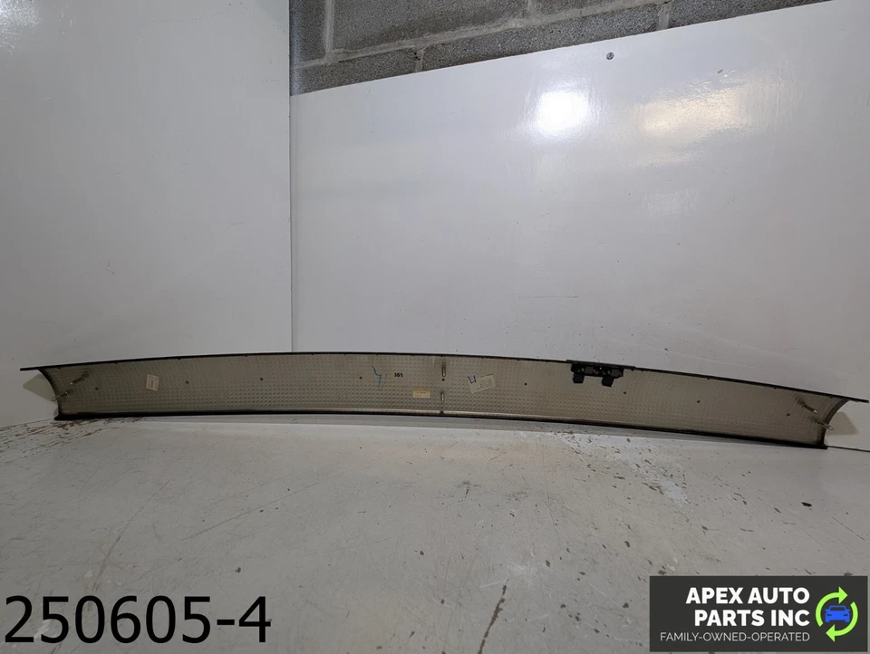 OEM 2002-2005 BMW 745I 4.4L REAR SHELF DECK WOOD TRIM COVER PANEL BACK Foto 4 de 4