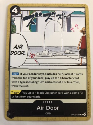 One Piece Pillars Of Strength Air Door OP03-094 NM