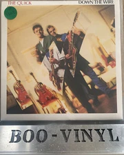 The Quick "Down The Wire" original 1985 7" vinyl single UK A&M KWIK1 