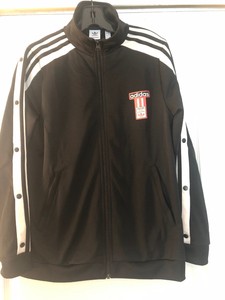 the brand with the three stripes jacket