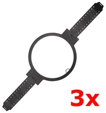 3 Pack - Pre-Construction Rough-In Bracket Kit for 8" In-Ceiling Speaker