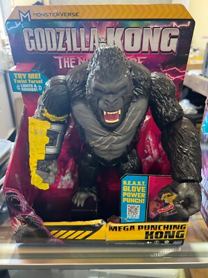 Godzilla X Kong 2 New Empire KONG 13'' Mega DLX w/ Sound Power Punch Playmates