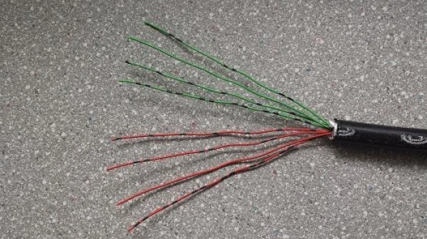 EASYELEKTRO Telefonerdkabel A-2Y(L)2Y4x2x0,6 (Preis pro Meter,Lieferung in einer L�nge )