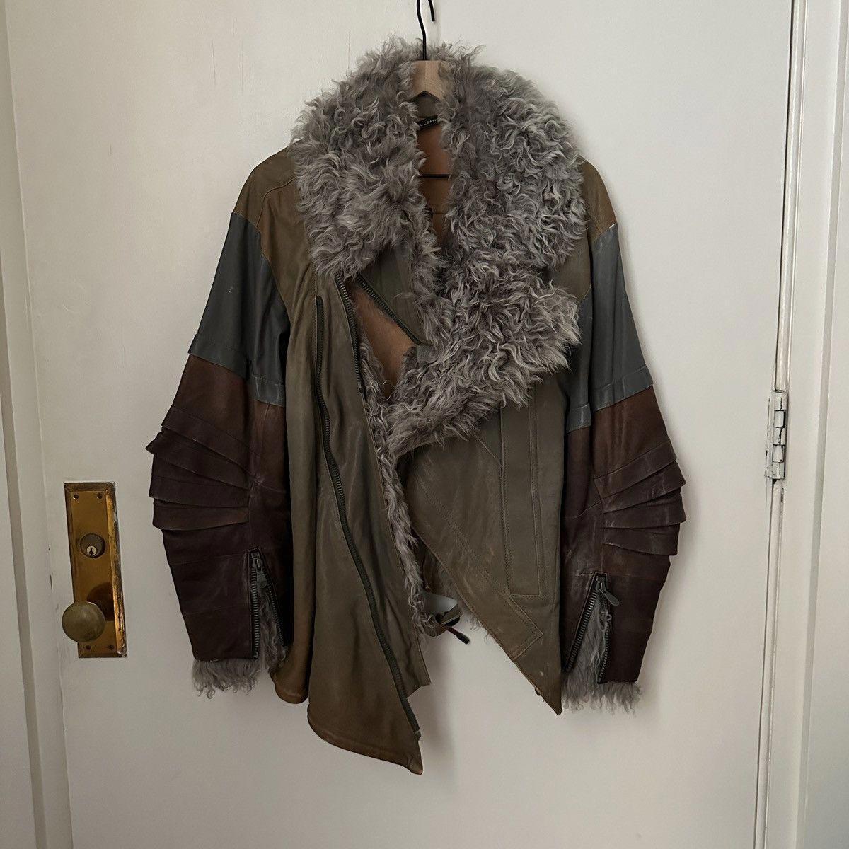 Balenciaga 2010 Reissue of 2004 Archival Fur Shearling Armor Balenciaga 2010 Reissue of 2004 Archival Fur Shearling Armor