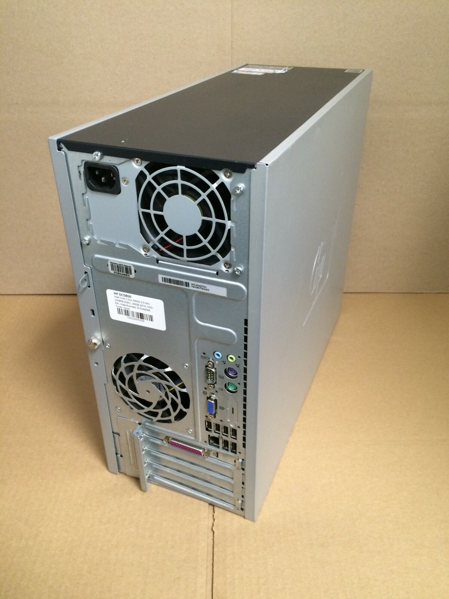 HP DC5800 MT Desktop Intel Core 2 Duo 3.0GHz 4GB RAM/160GB