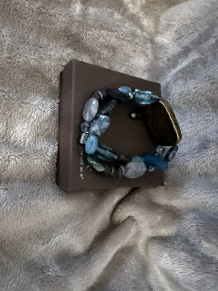 Cuarcita Silpada, Larvikita, Turquesa Estabilizada, Concha, Perla, Resignación, Papel, Foto 3 de 4