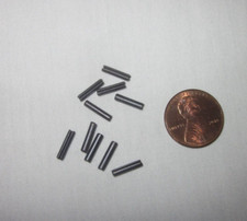 Roll Pins tube 5/64" x 3/8" Lot of 10 Steel Slotted Pins