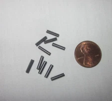 Roll Pins tube 5/64" x 3/8" Lot of 10 Steel Slotted Pins