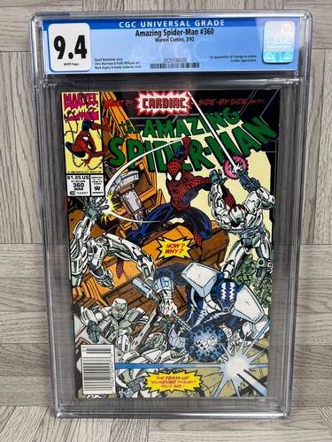 Marvel Comics - The Amazing Spider-Man #360  - CGC 9.4