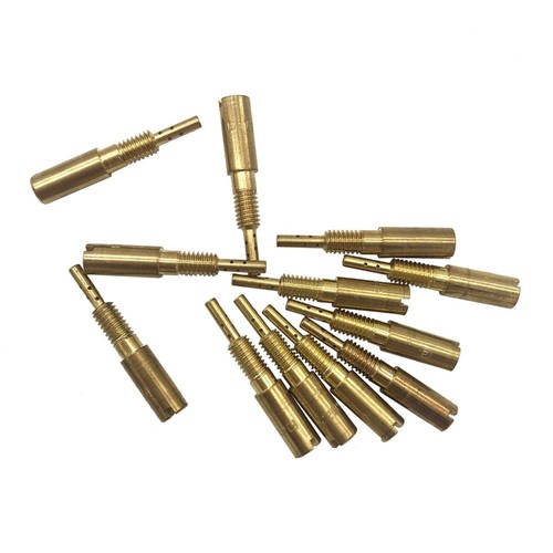 12 pieces of Brass Jet for Jets Slow Jet Fit for Mikuni VM28 /486 - Picture 2 of 9