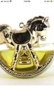 Vintage Avon Rocking Horse Tree Ornament Moonwind Cologne Full W/Box AV185] — photo 5