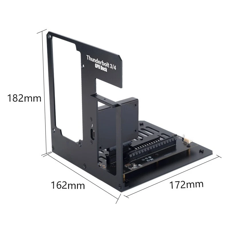 Externes GPU-Dock Grafikkartenstation PCIE Thunderbolt 3/4 USB 4 Adapter Gehäuse - Bild 3 von 4