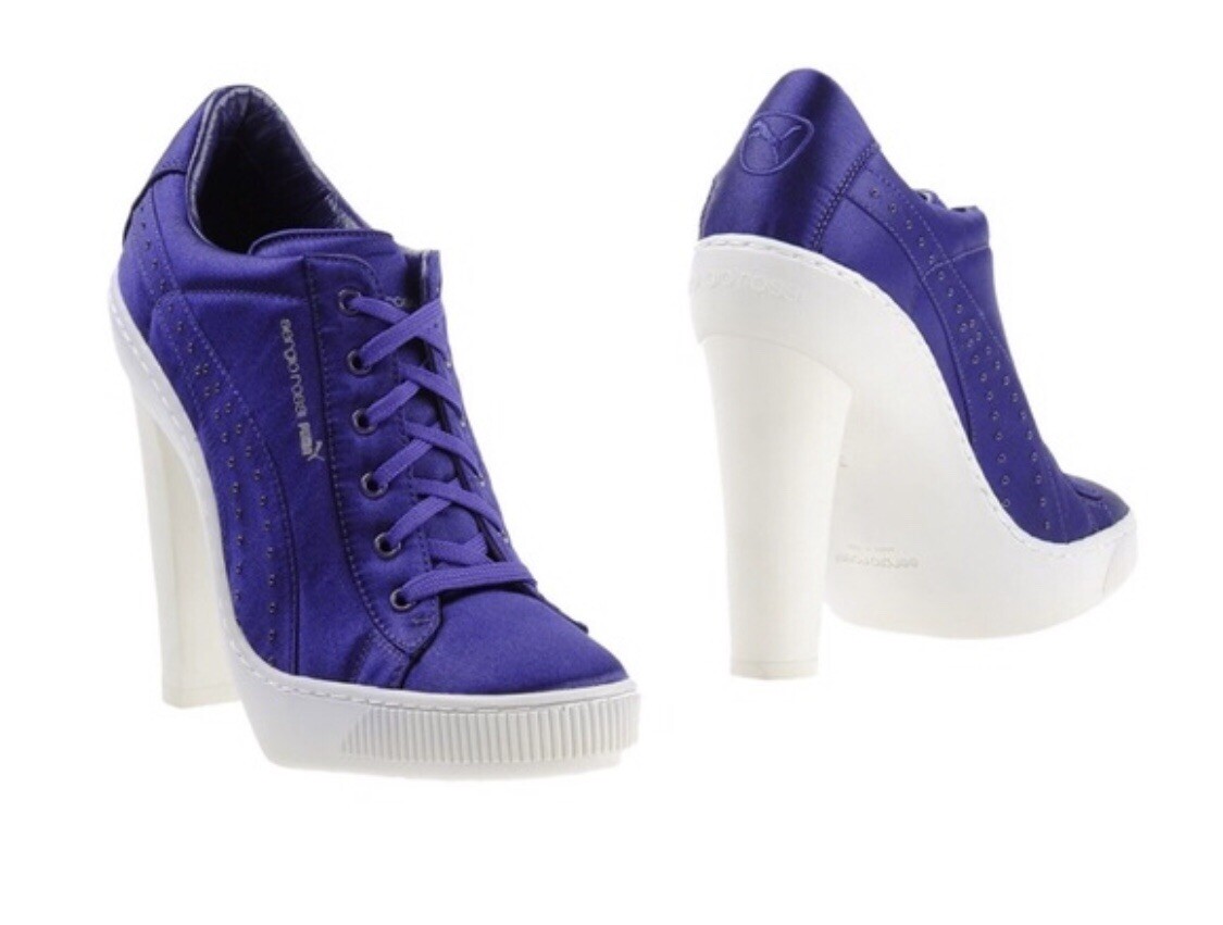 high heel sneakers puma