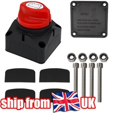 Battery Switch Power Cut On/Off Master Disconnect Isolator Car Vehicle RV 300A