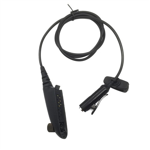 3.5MM Earbud Audio Mic Surveillance For Motorola Radio GP328 GP338 PTX760 GP340 - Zdjęcie 7 z 7