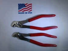 WILDE TOOL G250NP (2) USA MADE 5" PLIERS Angle Nose Slip, Joint Ignition,Fishing