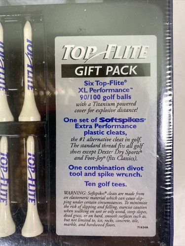 Top Flite XL 90/100 GOLFBÄLLE Tees Ballmarker G-Tool Bag Divit Tool - Bild 2 von 5