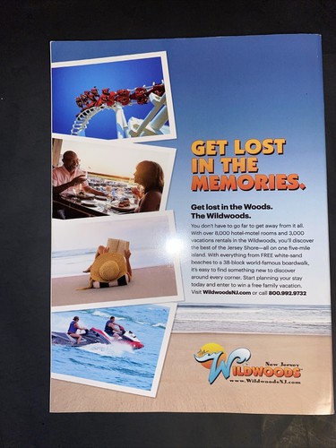 Vacationer the Vacation Booklet for Southern New Jersey 2023 70 PAGES FREE SHIP - 第 2/2 張圖片