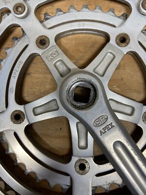 SR Apex Crankset 170mm 52-42 with chain guard | eBay