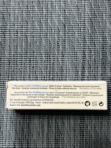 Benefit The Pore Fessional Hydrate Primer 0.1 oz - Picture 7 of 8