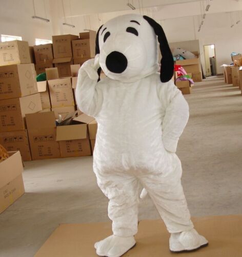 Halloween Dog Cartoon Mascot Costume Cosplay Party Fancy Dress Suits Adult  - Picture 1 of 3