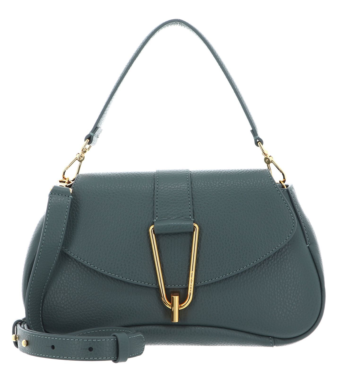 COCCINELLE cross body bag Handbag Grained Leather Kale Green