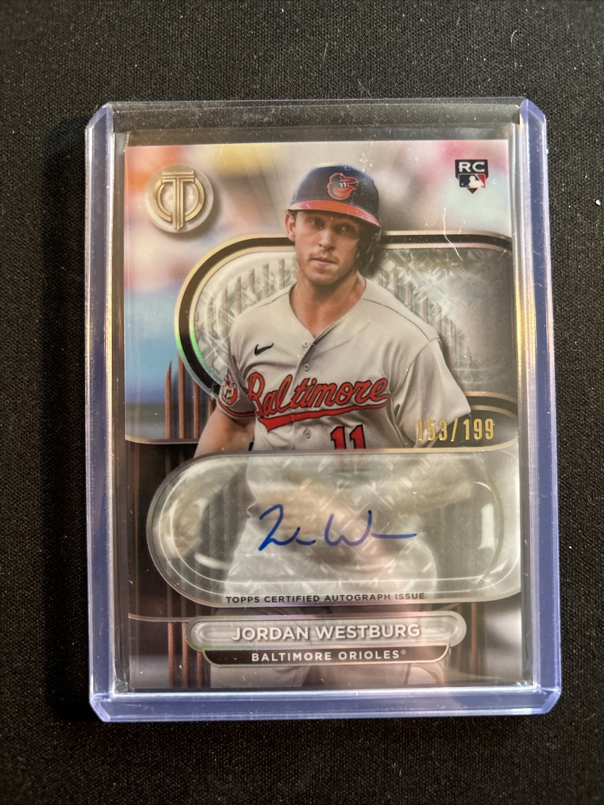 2024 Topps Tribute - Tribute Autographs Jordan Westburg #TA-JW /199 (AU, RC)