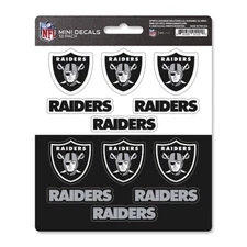 Las Vegas Raiders NFL Vinyl Die-Cut Sticker Set / Decal Sheet *Free Shipping
