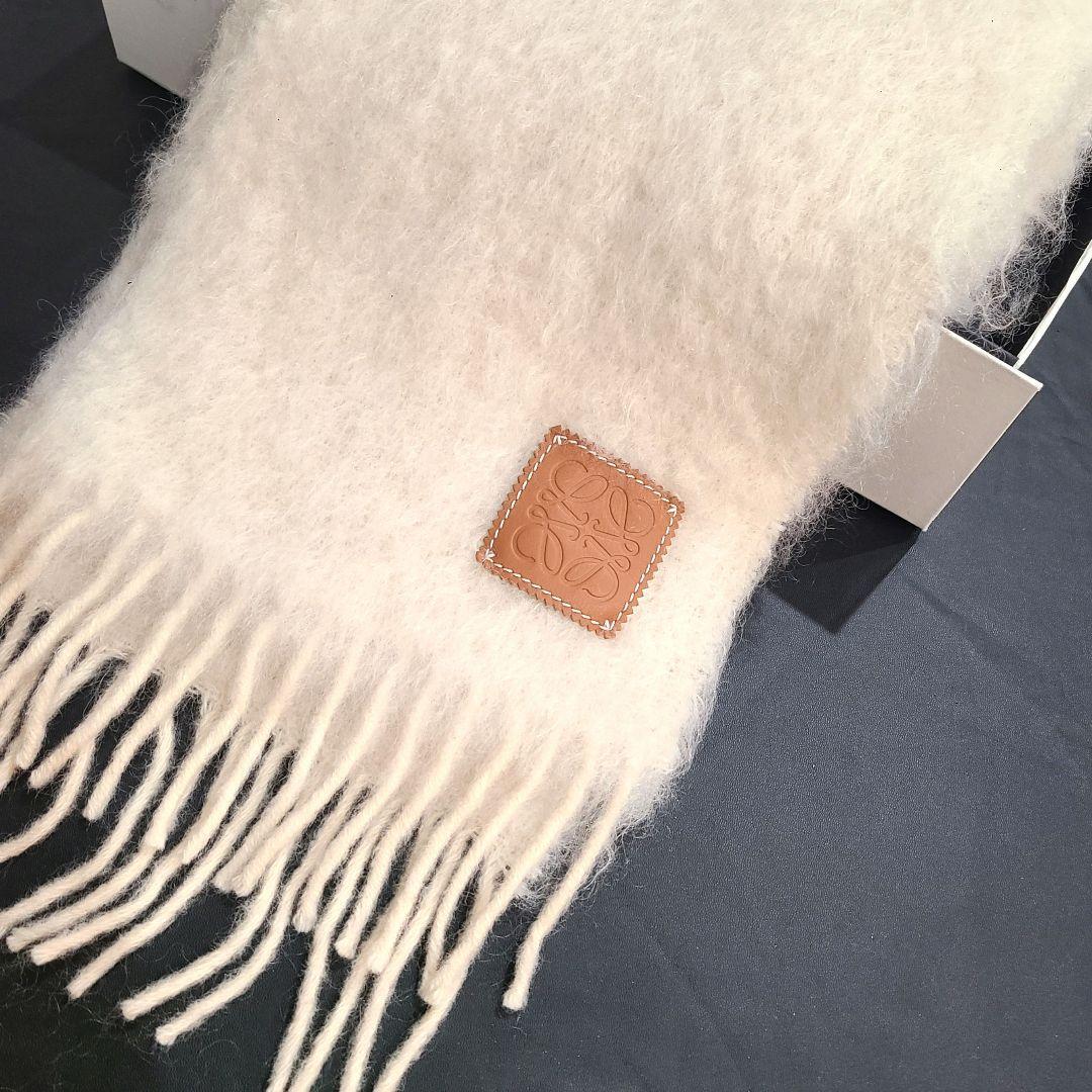 LOEWE Anagram Patch Mohair Maffler