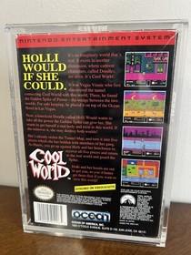 Cool World (Nintendo Entertainment System, 1993) NES Complete CIB! Very Rare! 🔥