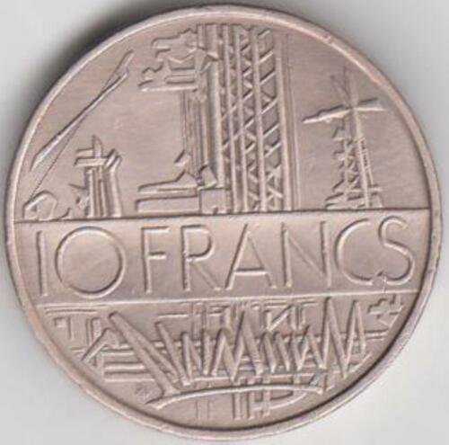 Frankreich 1975 France 10 Franc Kursmünze aus dem Umlauf   - Bild 1 von 2