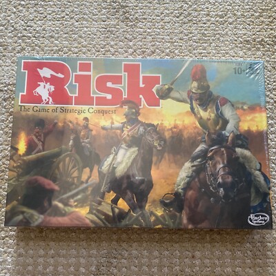 Hasbro RISK Strategy Game Risk in ORIGINAL Design in English NEW Sealed ...