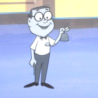 1960's 711 STORE COMMERCIAL ORIGINAL ANIMATION PRODUCTION DRAWING + CEL