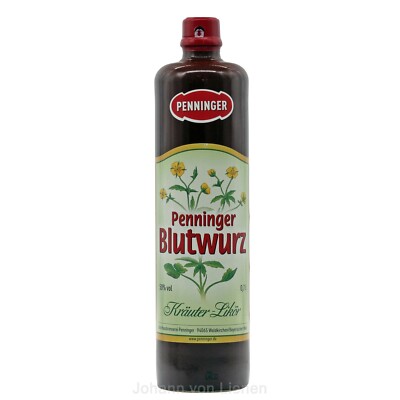 Penninger echter Blutwurz 0,7 Ltr 50% Kräuter Schnaps
