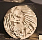 Fifth Commandments Co Sterling Silver Charter Edition Designer Chaim Gross 91.6G