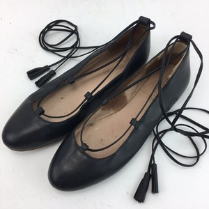 flats with ankle ties