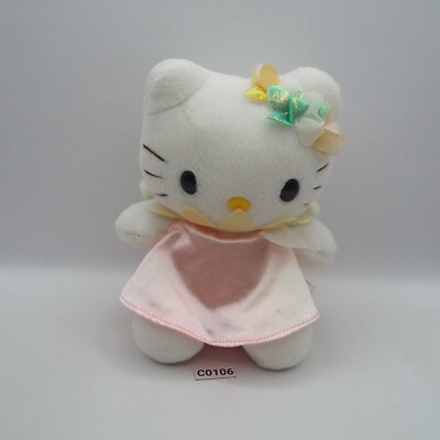 Hello Kitty C0106 Sanrio Angel Sanrio Smiles 6'' Plush Stuffed Toy Doll Japan