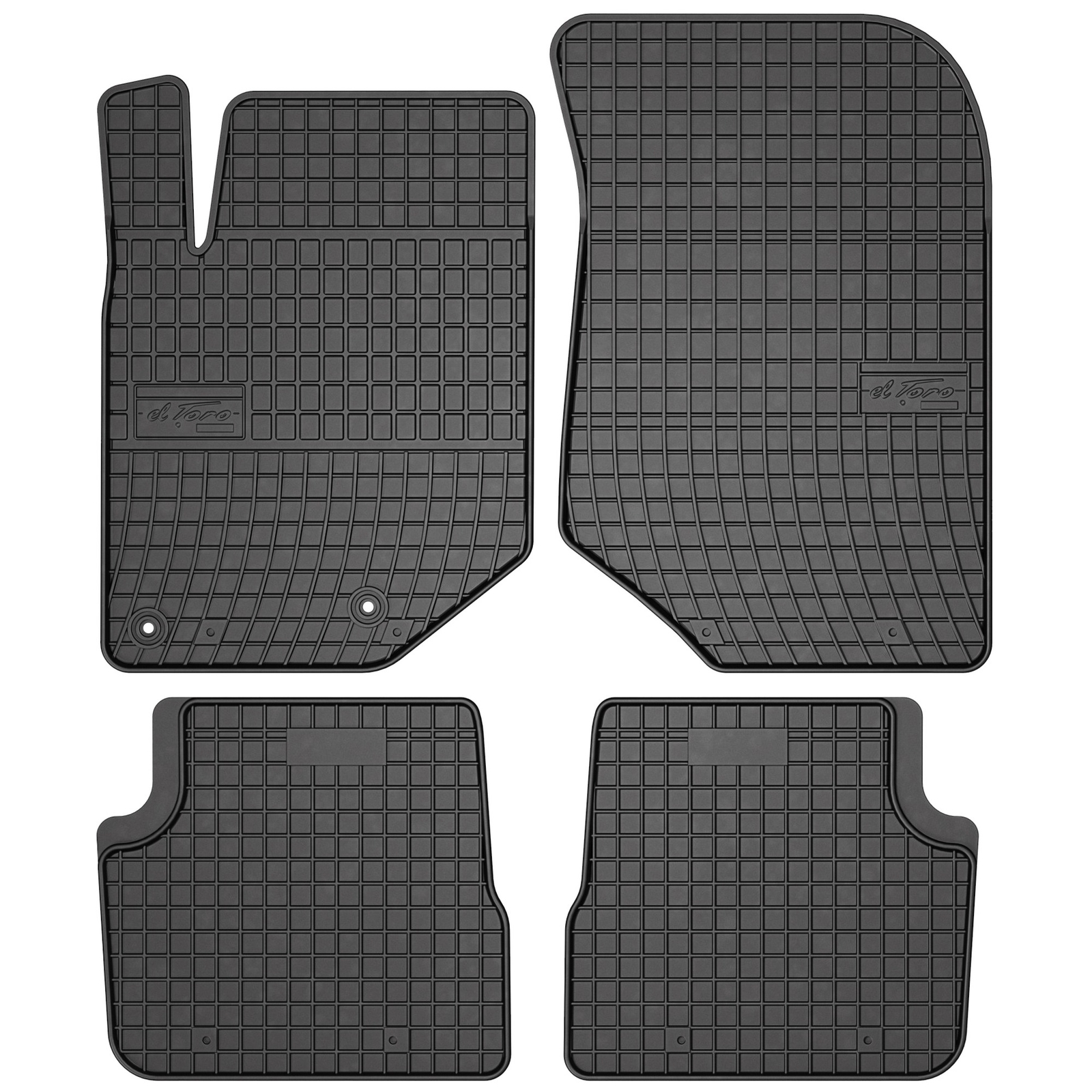 Tapis de sol caoutchouc Opel Mokka B sur mesure pour stopper la saleté