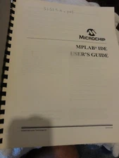 Microchip Tecnology Inc MPLAB IDE User's Guide Instruction Manual Book