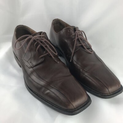 JOHNSTON & MURPHY BROWN SQUARE TOE SHOES SIZE 8.5 Johnston & Murphy XC4 Stanton 2.0 Runoff Lace-Up Shoes  main image 4