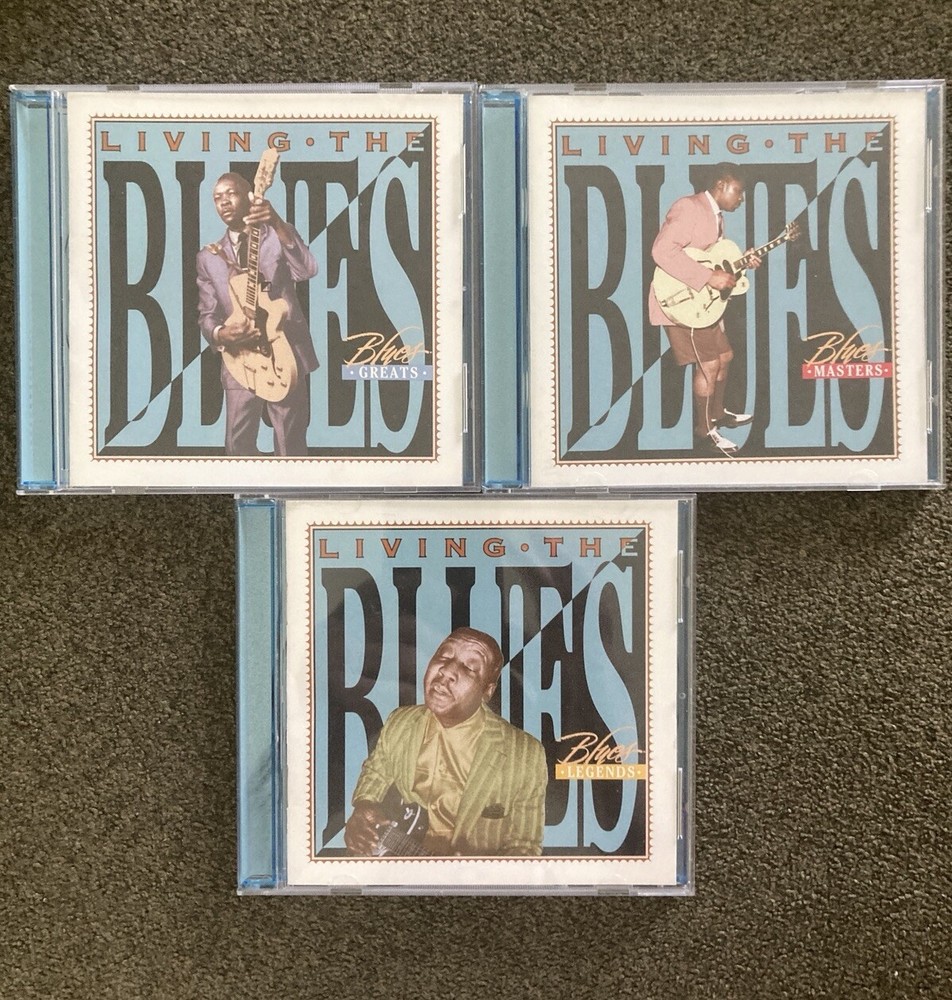 Various Artists: Living The Blues: Blues Legends, Blues Masters, Blues Greats