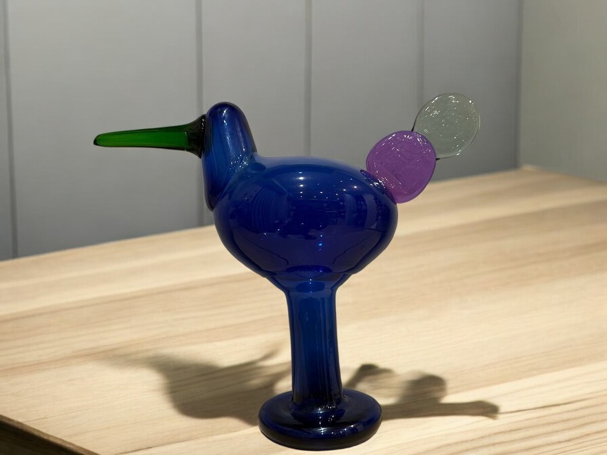Reason Iittala Birds Oiva Toikka Kiikkuri Ultramarine Blue